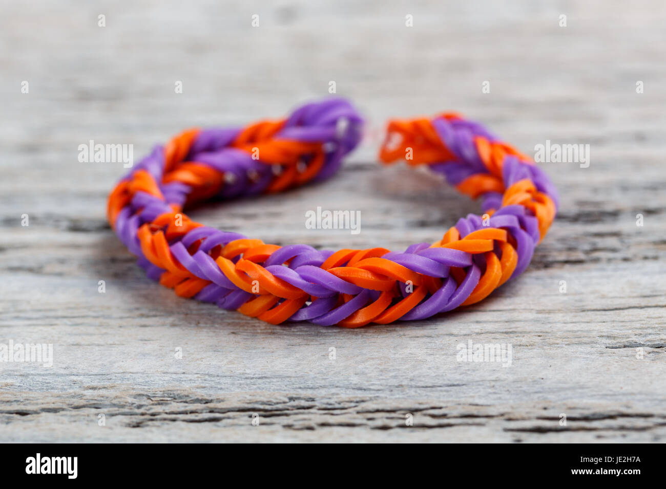 Colorful Loom Bracelet Rubber Bands Isolated On White Background Stock  Photo, Picture and Royalty Free Image. Image 37819144.