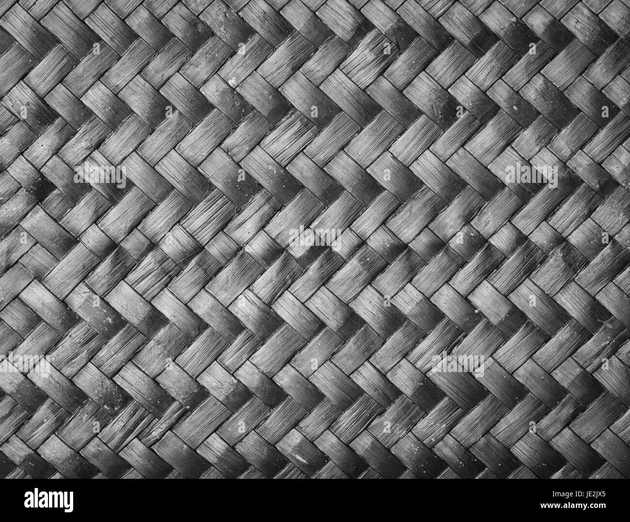 Bamboo weave pattern texture background Stock Photo