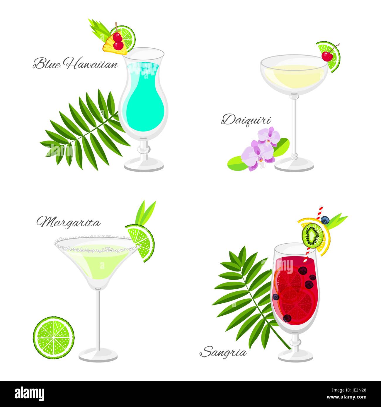 https://c8.alamy.com/comp/JE2N28/set-of-summer-cocktails-vector-cartoon-style-collection-of-long-drinks-JE2N28.jpg