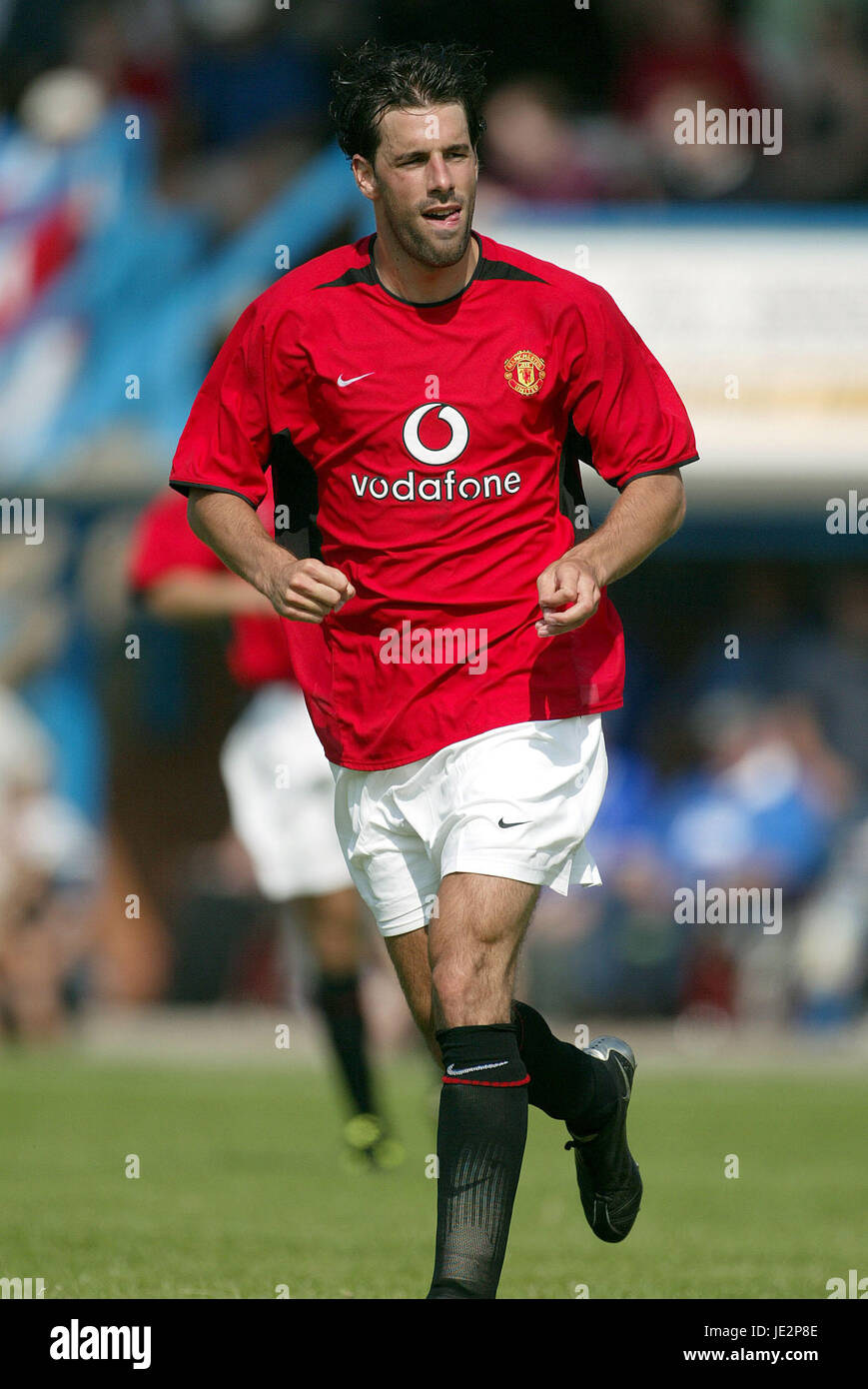 RUUD VAN NISTELROOY MANCHESTER UNITED FC SALTERGATE CHESTERFIELD ENGLAND 26 July 2002 Stock Photo