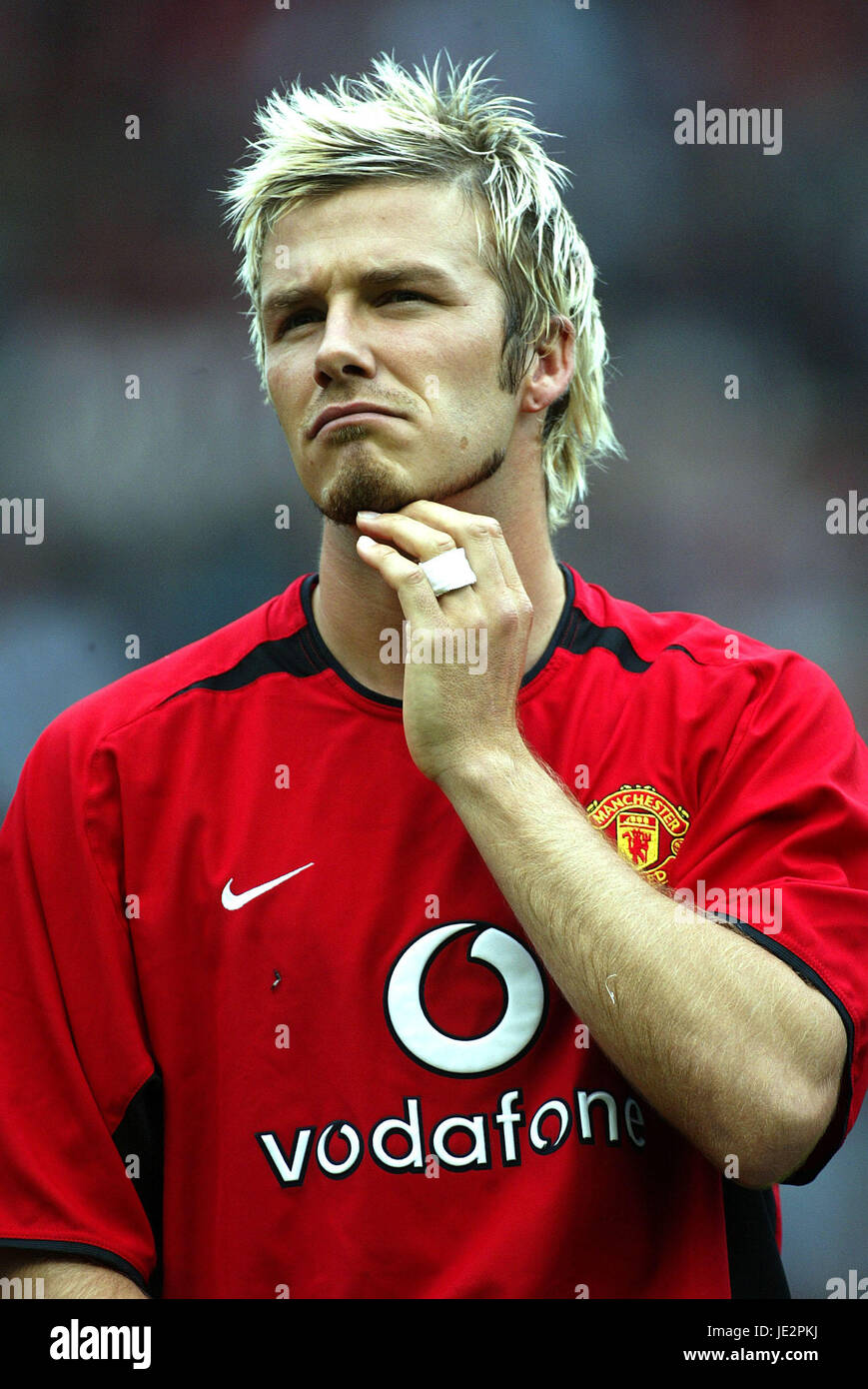 David Beckham Manchester United Fc Old Trafford Manchester England 10 ...