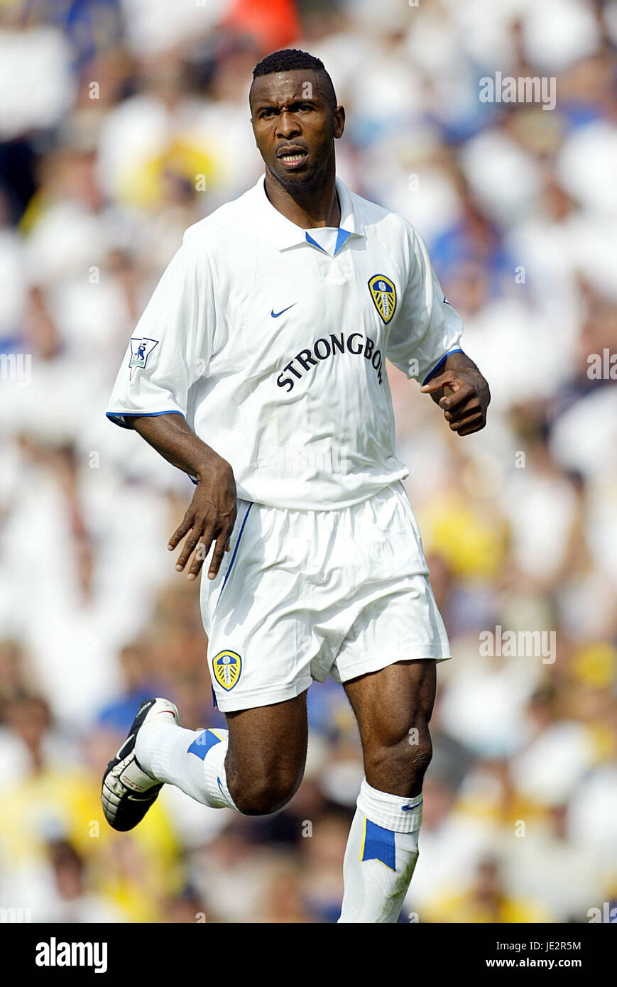 Radebeer LUCAS RADEBE LEEDS UNITED FC ELLAND ROAD LEEDS 17 August 2002 Stock ...
