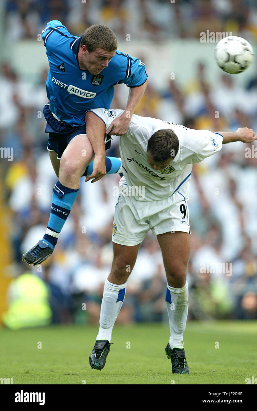 PA PHOTOS/AAP - UK USE ONLY : Australian soccer star Mark Viduka puts in a  solo effort for his English Club Leeds United in a friendly International  against Chilean Club team Colo