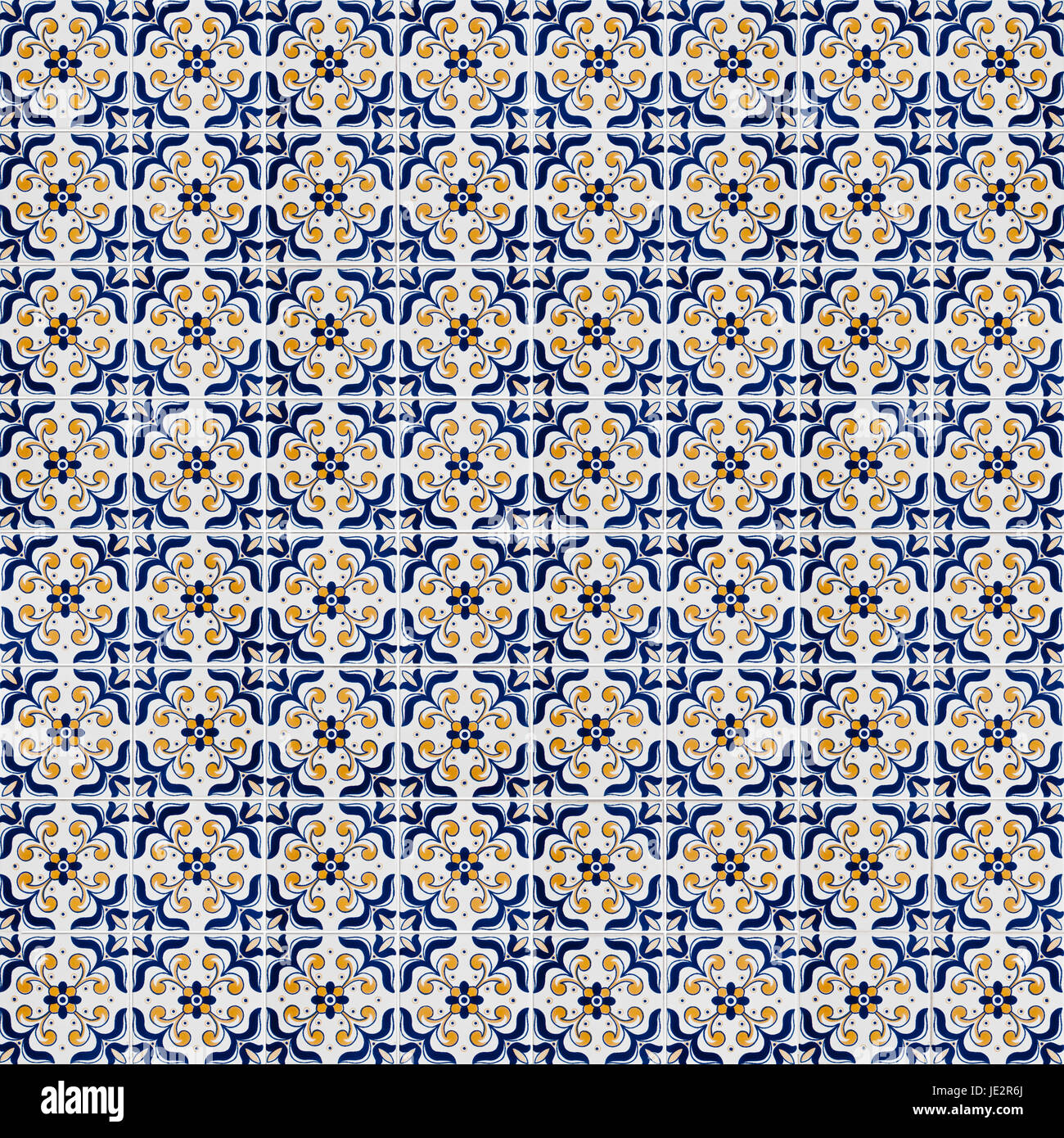 Seamless tile pattern of ancient ceramic tiles Stock Photo - Alamy