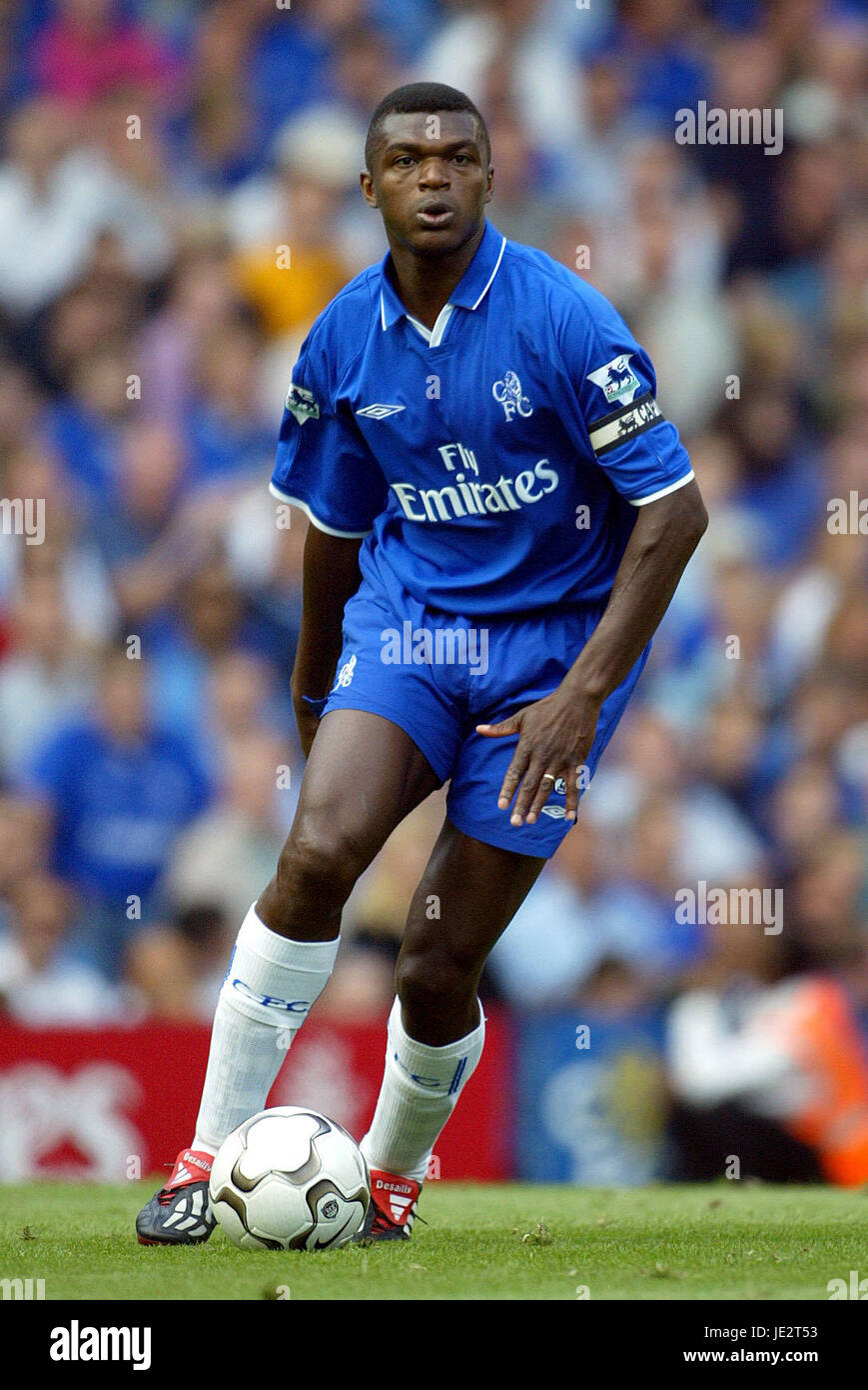 MARCEL DESAILLY CHELSEA FC STAMFORD BRIDGE CHELSEA LONDON ...