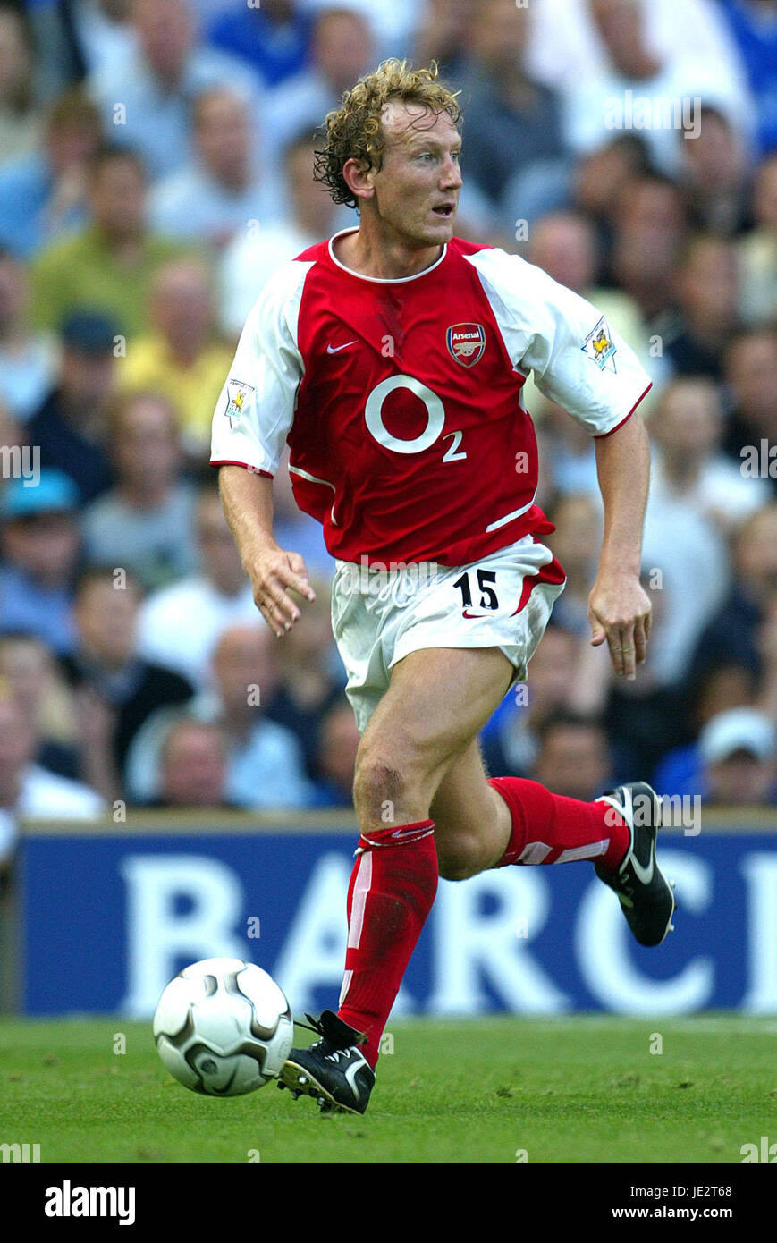 RAY PARLOUR ARSENAL FC STAMFORD BRIDGE CHELSEA LONDON 01 September 2002 ...