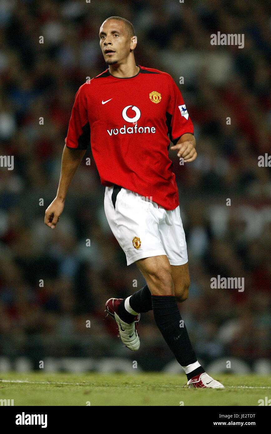 RIO FERDINAND MANCHESTER UNITED FC OLD TRAFFORD MANCHESTER 03