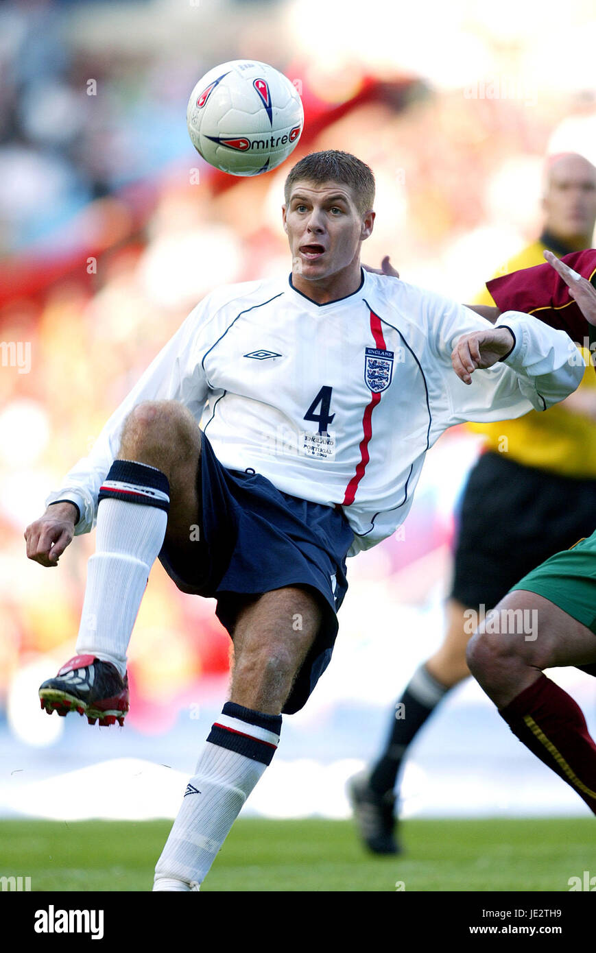STEVEN GERRARD, ENGLAND and LIVERPOOL FC, ENGLAND V PORTUGAL