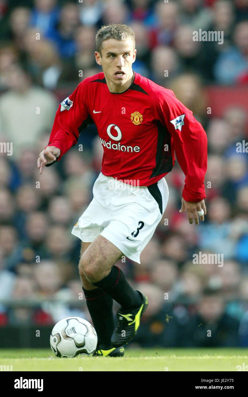 PHILIP NEVILLE MANCHESTER UNITED FC OLD TRAFFORD MANCESTER 26 October 