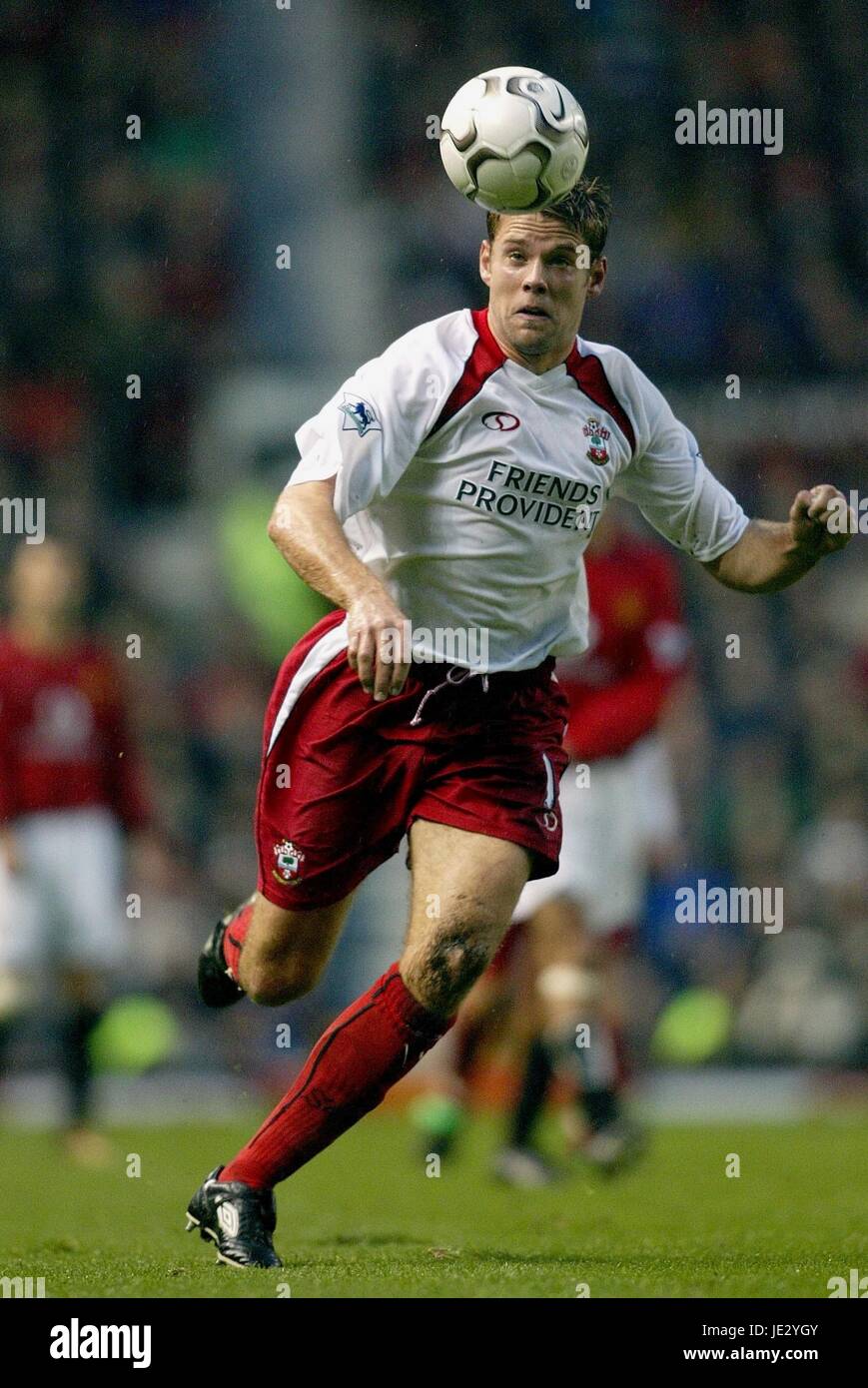 JAMES BEATTIE SOUTHAMPTON FC OLD TRAFFORD MANCESTER 02 November 2002 Stock Photo