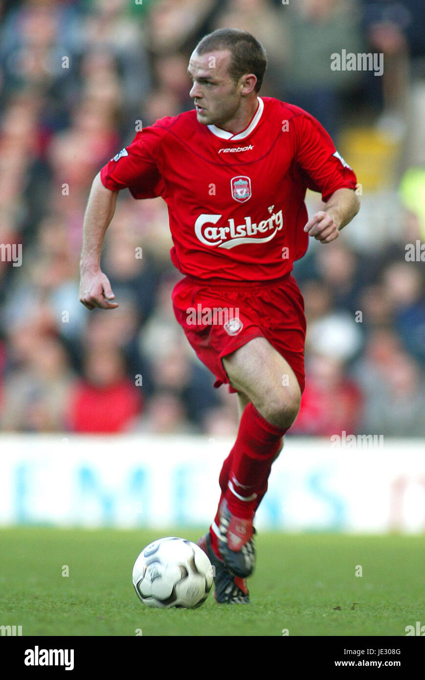 DANNY MURPHY LIVERPOOL FC ANFIELD LIVERPOOL 01 December 2002 Stock ...