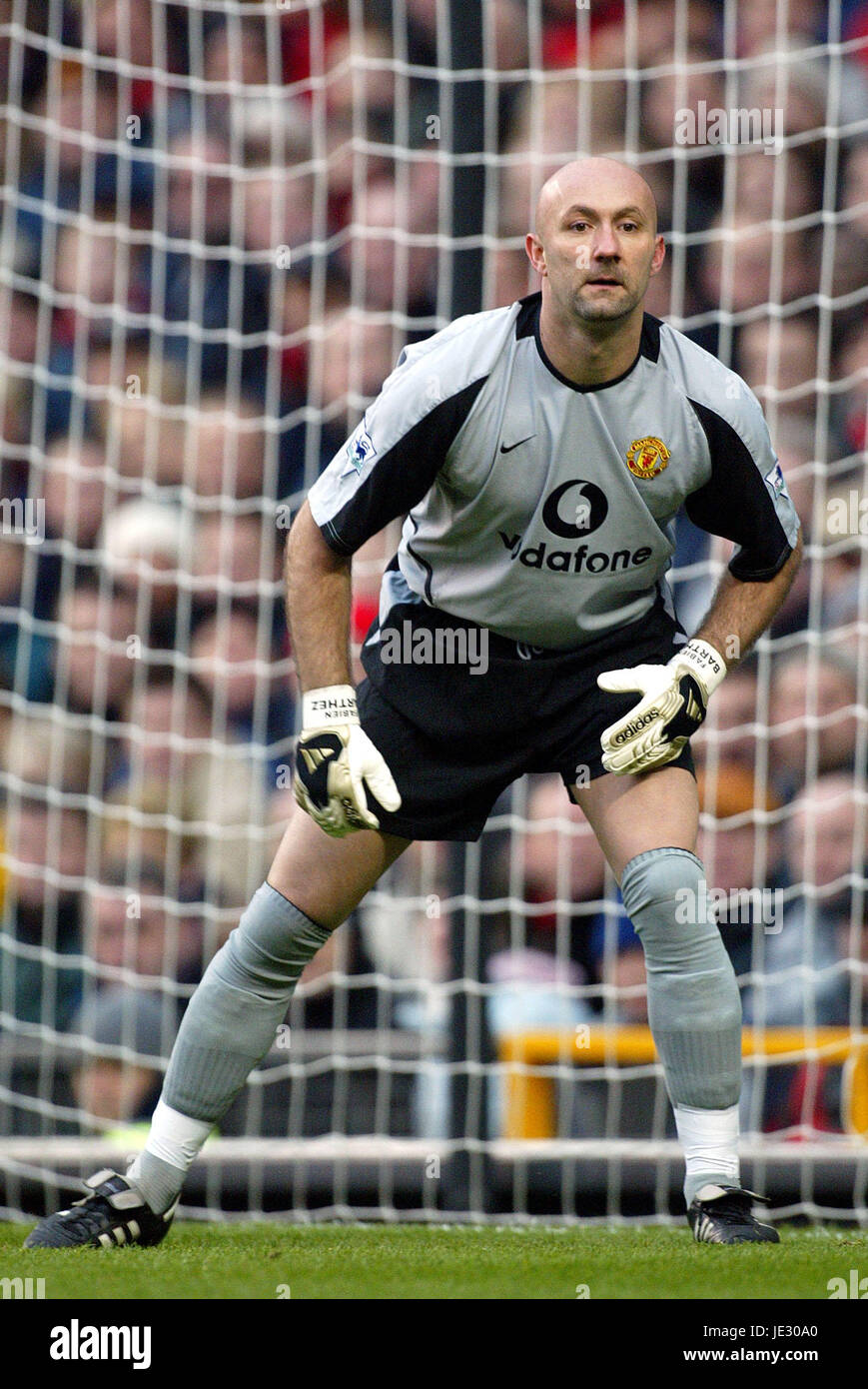 Carte Upper Deck Manchester United 2001-2002 : Fabien Barthez Premier Power N°49 – Excellent état