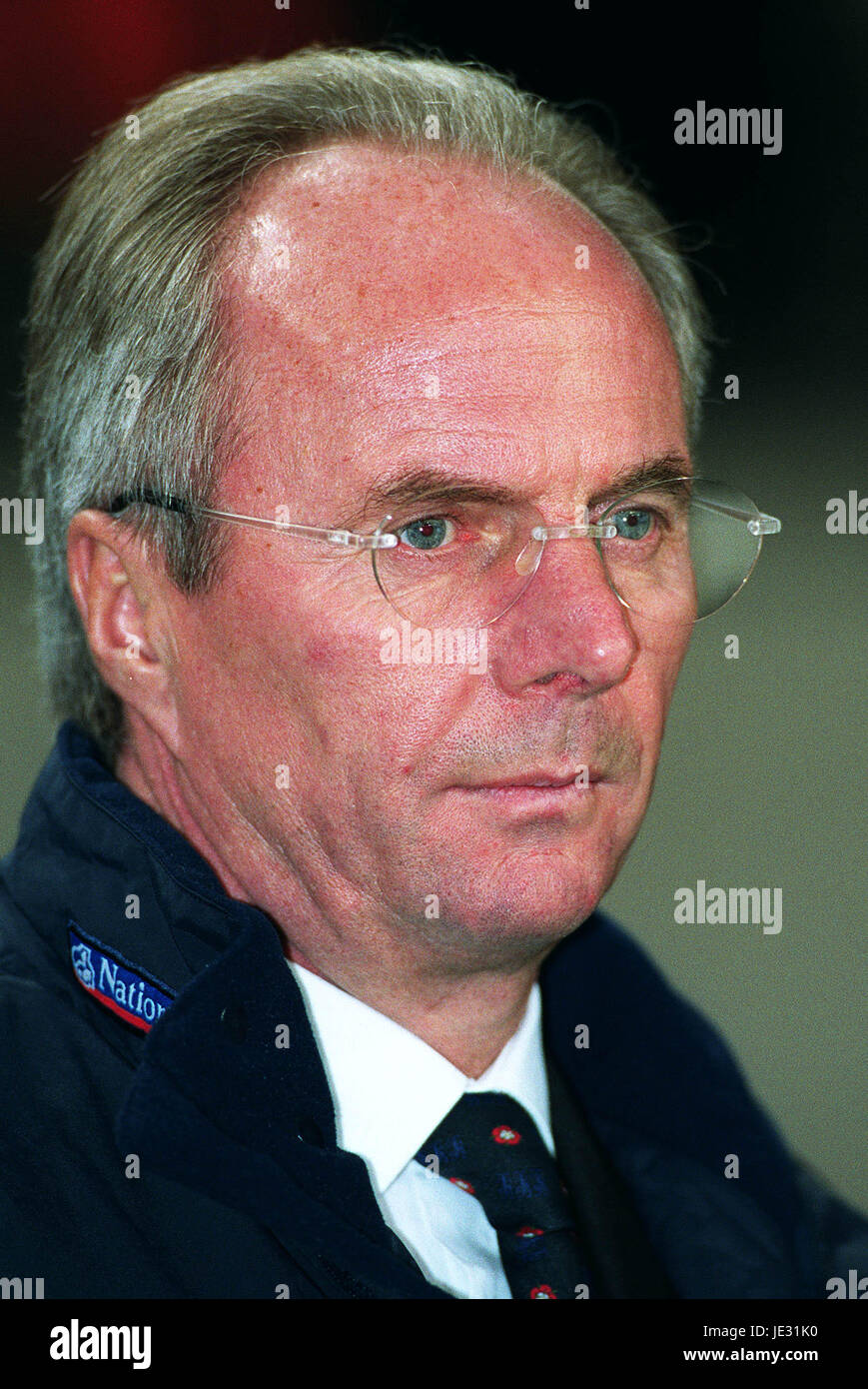 SVEN GORAN ERIKSSON ENGLAND MANAGER AMSTERDAM ARENA AMSTERDAM 13 ...