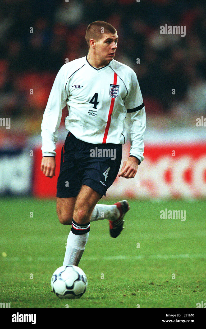 STEVEN GERRARD ENGLAND & LIVERPOOL FC AMSTERDAM ARENA STEVEN GERRARD ENGLAND & LIVERPOOL FC AMSTERDAM ARENA
