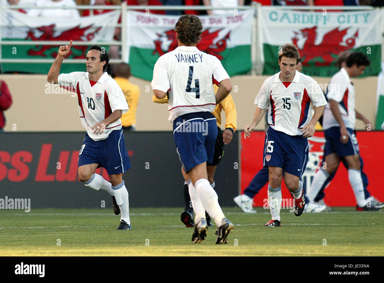 LANDON DONOVAN USA V WALES SPARTAN STADIUM SAN JOSE USA 26 May 2003