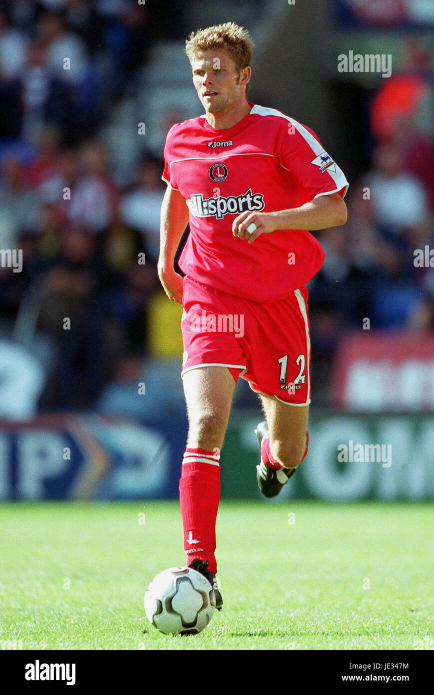 HERMANN HREIDARSSON CHARLTON ATHLETIC FC REEBOK STADIUM BOLTON ENGLAND ...