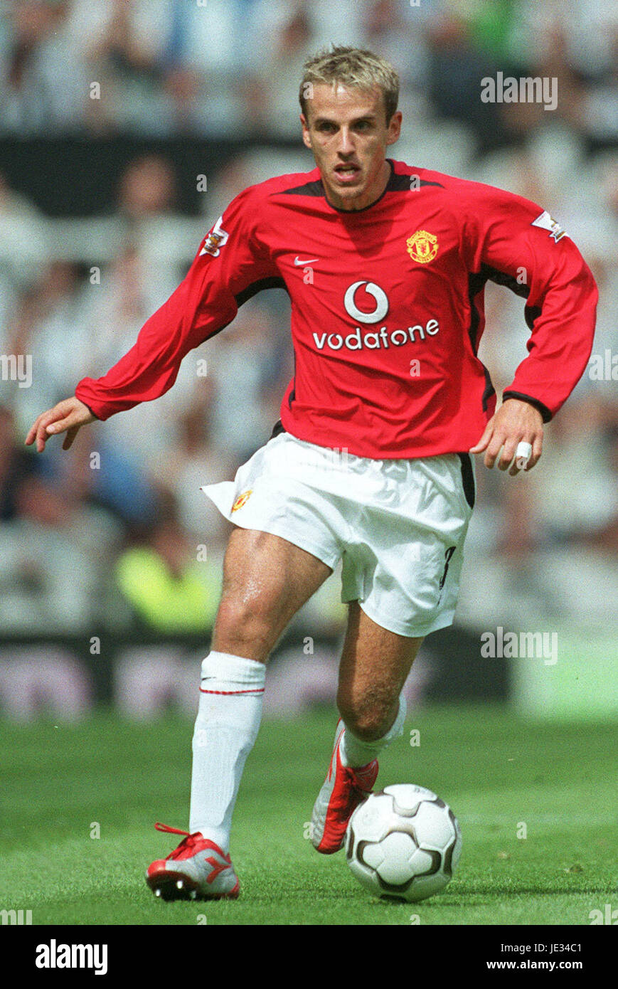 PHILIP NEVILLE MANCHESTER UNITED FC ST. JAMES PARK NEWCASTLE ENGLAND 23