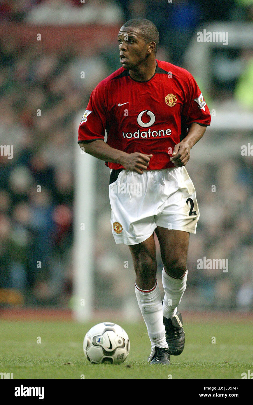 QUINTON FORTUNE MANCHESTER UNITED FC OLD TRAFFORD MANCESTER ENGLAND 01 ...