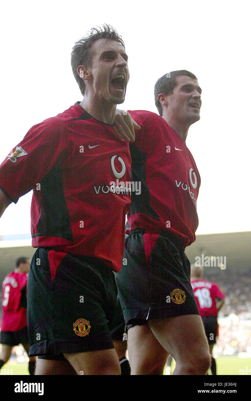 Gary neville roy keane hi-res stock photography and images - Alamy