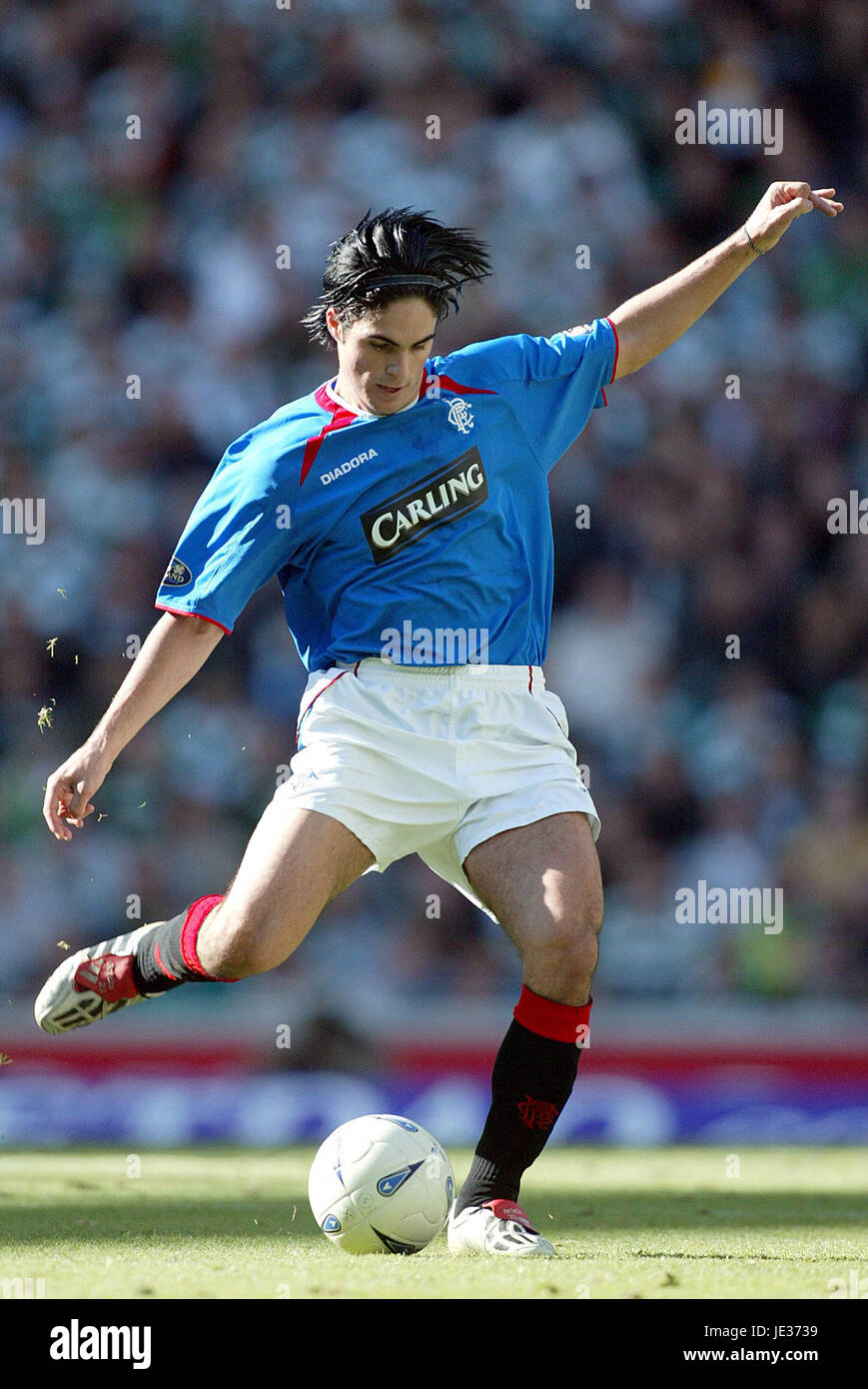 MIKEL ARTETA GLASGOW RANGERS FC IBROX STADIUM GLASGOW SCOTLAND 04