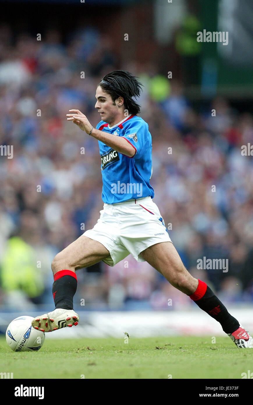 MIKEL ARTETA GLASGOW RANGERS FC IBROX STADIUM GLASGOW SCOTLAND 04