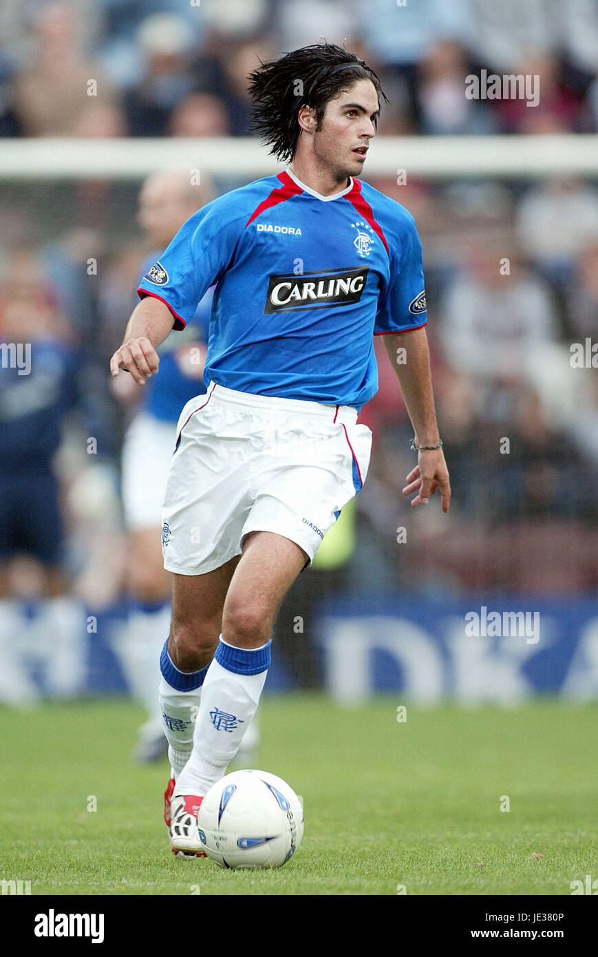 MIKEL ARTETA GLASGOW RANGERS FC TYNECASTLE STADIUM EDINBURGH 21