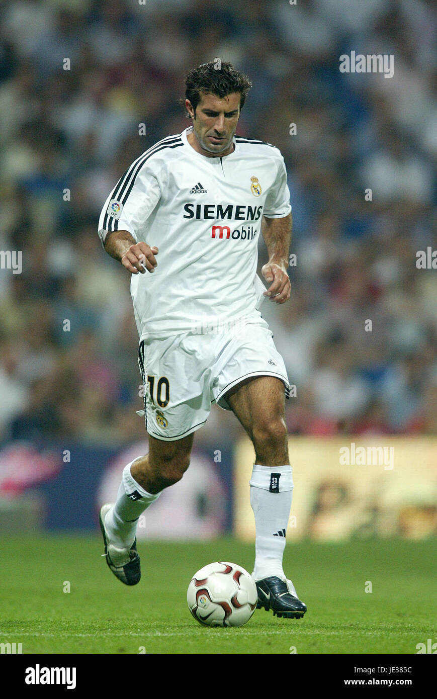 Luis Figo Real Madrid #80 Mundicromo La Liga Top 2003-04 XXL Card rare legend | eBay
