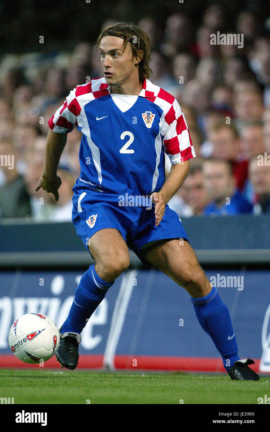 DARIO SIMIC CROATIA PORTMAN ROAD IPSWICH 20 August 2003 Stock Photo