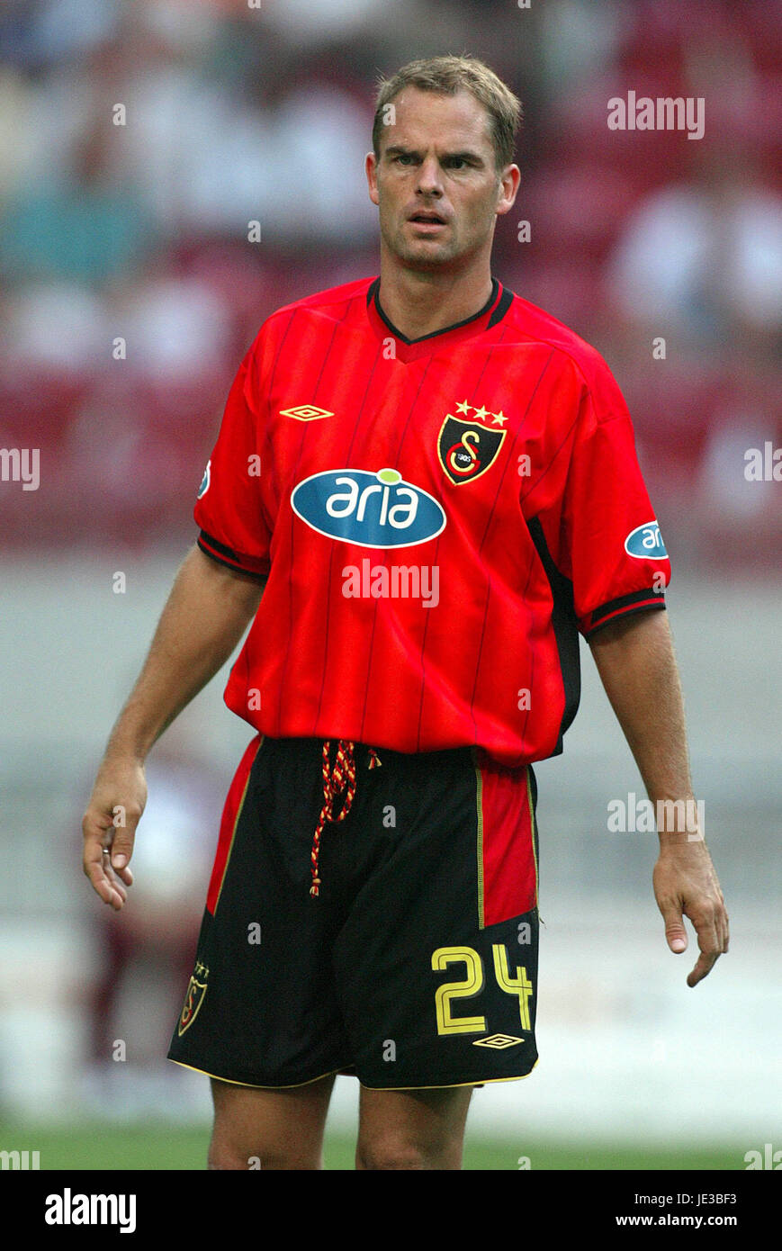 Frank De Boer Galatasaray Sk Amsterdam Arena Amsterdam Holland 01 August 2003 Stock Photo Alamy