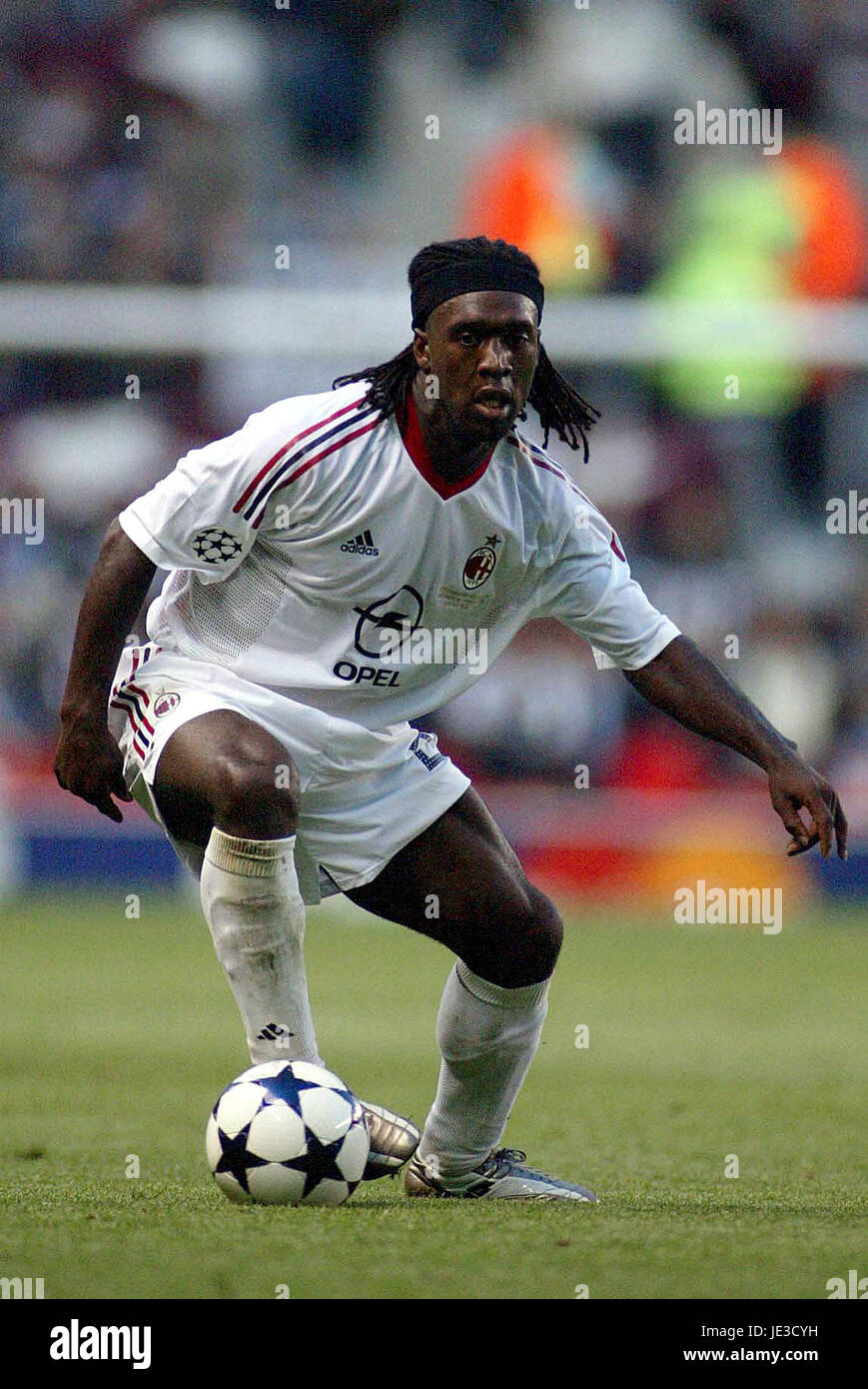 Maillot AC Milan 2003/2004 Clarence Seedorf Taille L - Occasion - Adidas Rouge - Vintage Foot