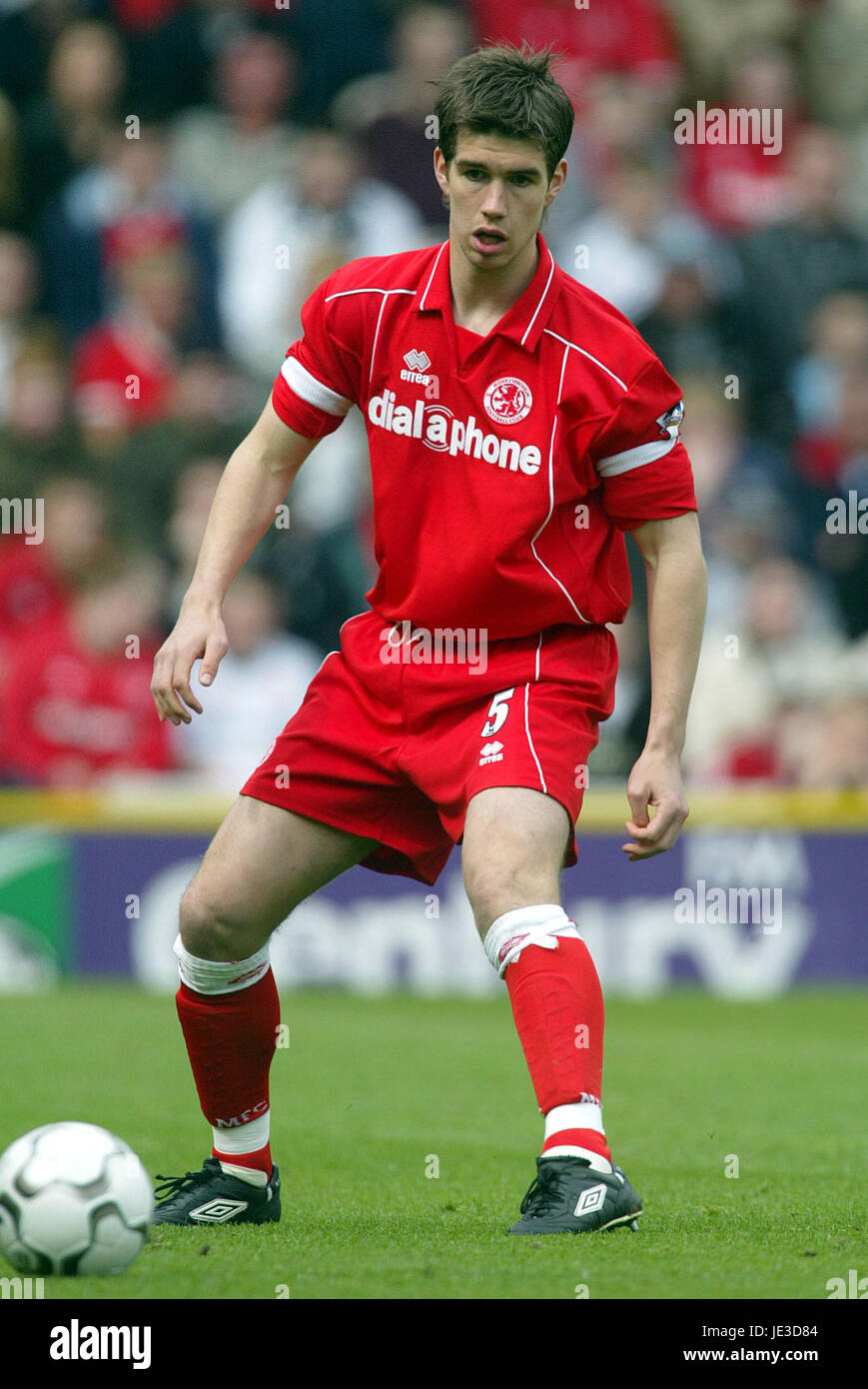 CHRIS RIGGOTT MIDDLESBROUGH FC RIVERSIDE STADIUM MIDDLESBROUGH ENGLAND ...