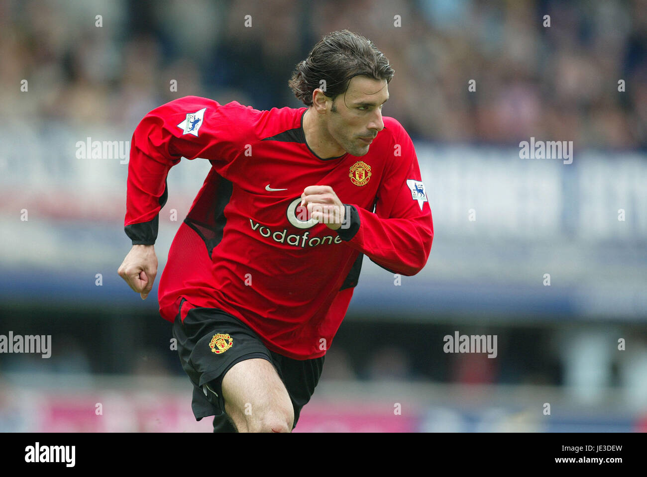 RUUD VAN NISTELROOY MANCHESTER UNITED FC GOODISON PARK EVERTON 11 May 2003 Stock Photo