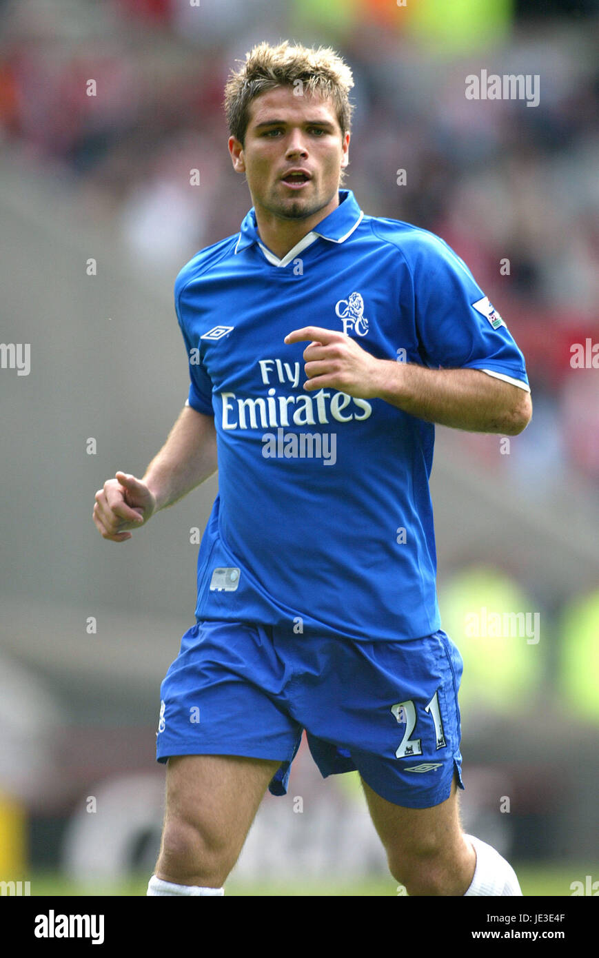 ENRIQUE DE LUCAS CHELSEA FC STADIUM OF LIGHT SUNDERLAND ENGLAND 05