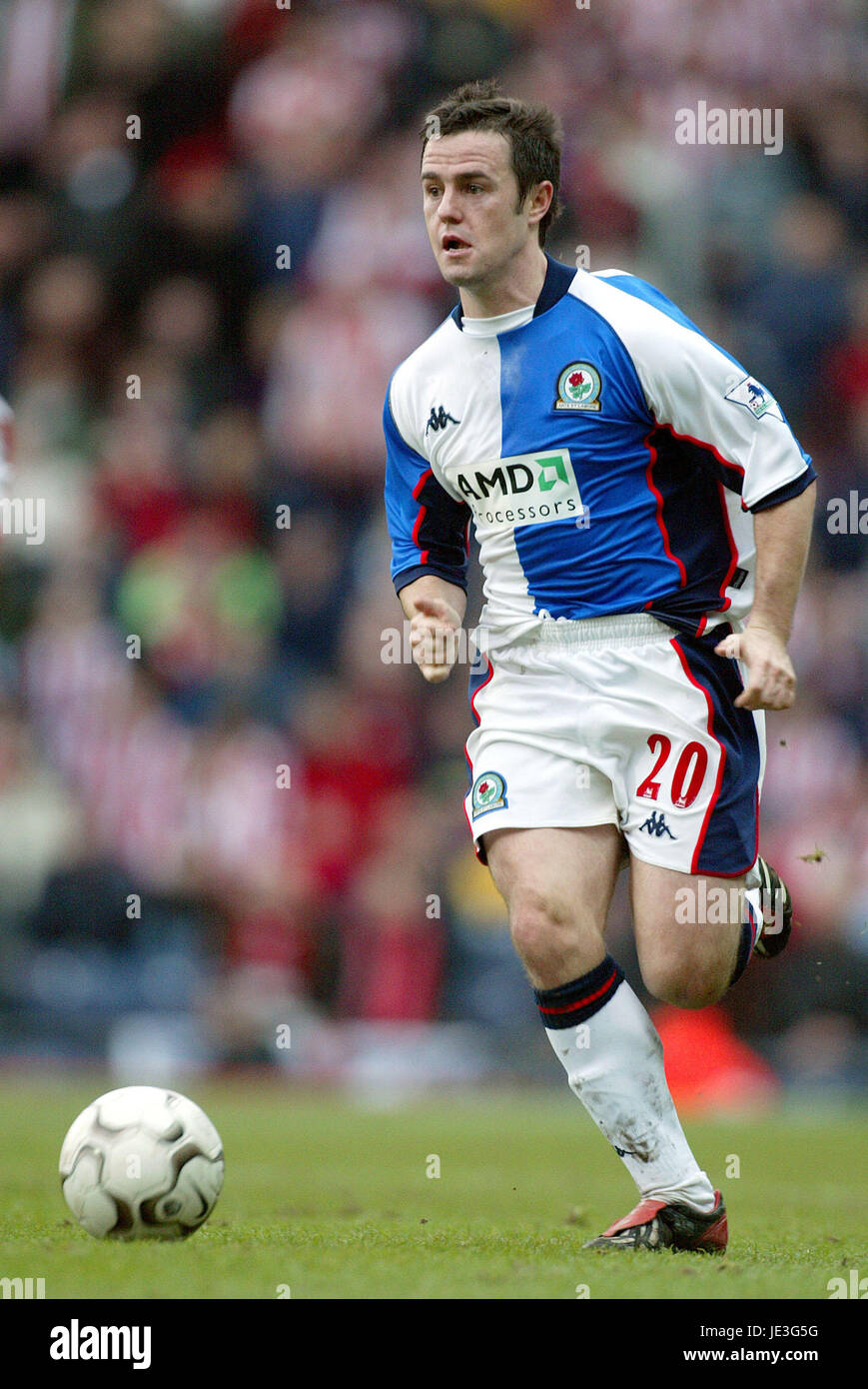 DAVID THOMPSON BLACKBURN ROVERS FC EWOOD PARK BLACKBURN 08 February ...