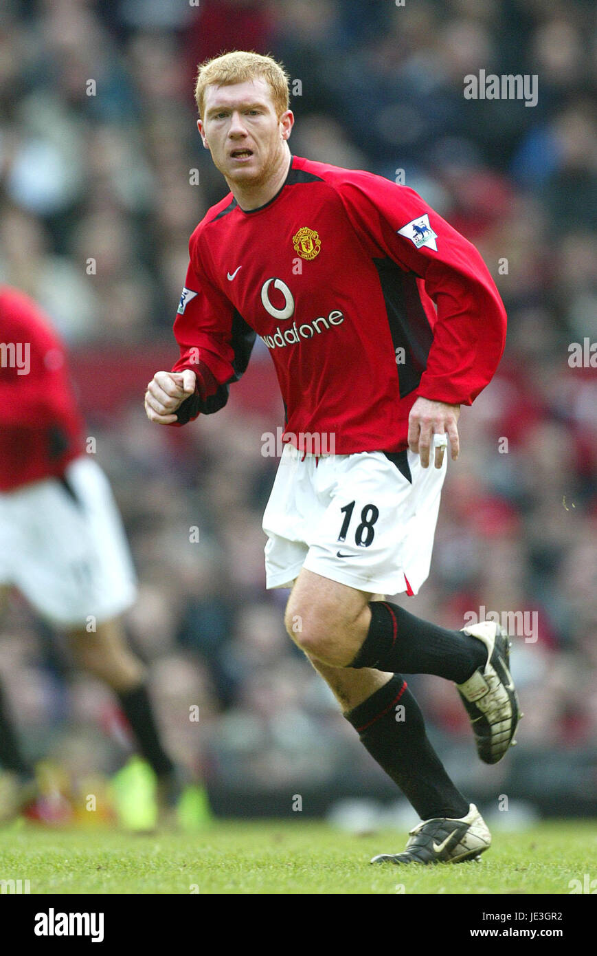 Maillot Manchester United Domicile Signé Paul Scholes #18 – Authentifié Beckett (Finale UCL 2008)