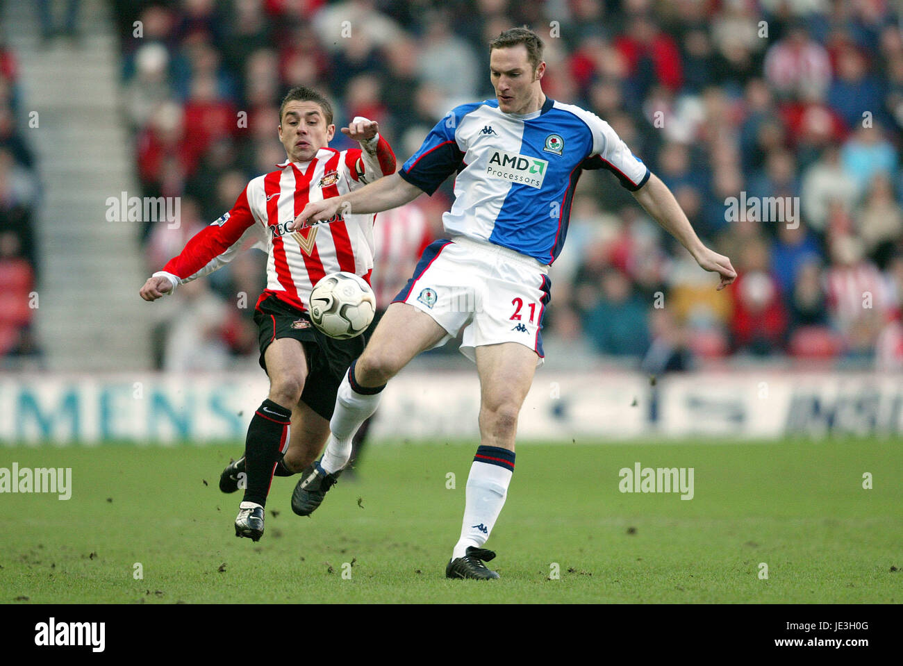 KEVIN PHILLIPS & MARTIN TAYLOR SUNDERLAND V BLACKBURN ROVERS STADIUM OF LIGHT SUNDERLAND 11