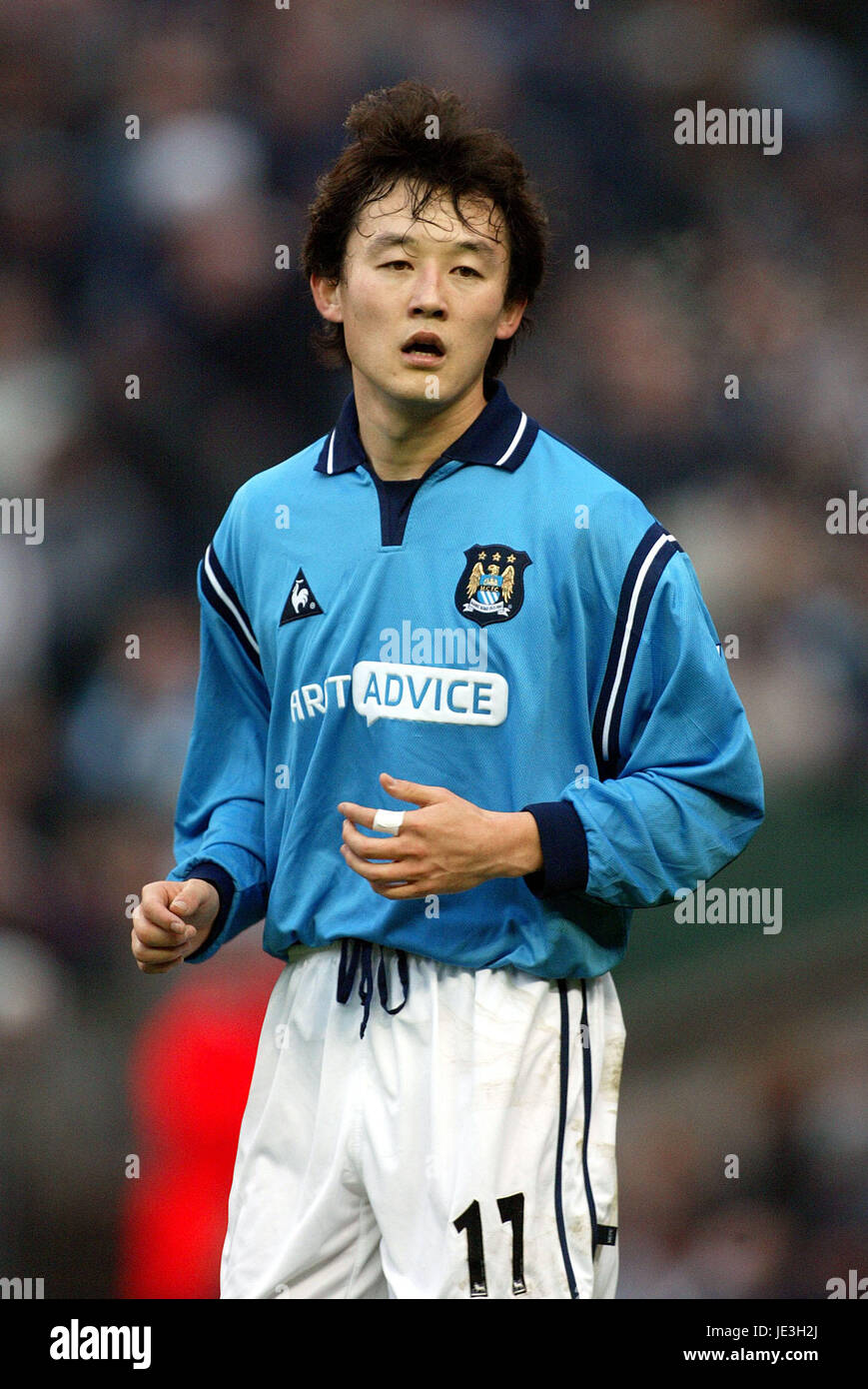 JIHAI SUN MANCHESTER CITY FC MAINE ROAD MANCHESTER CITY FC 11 January ...