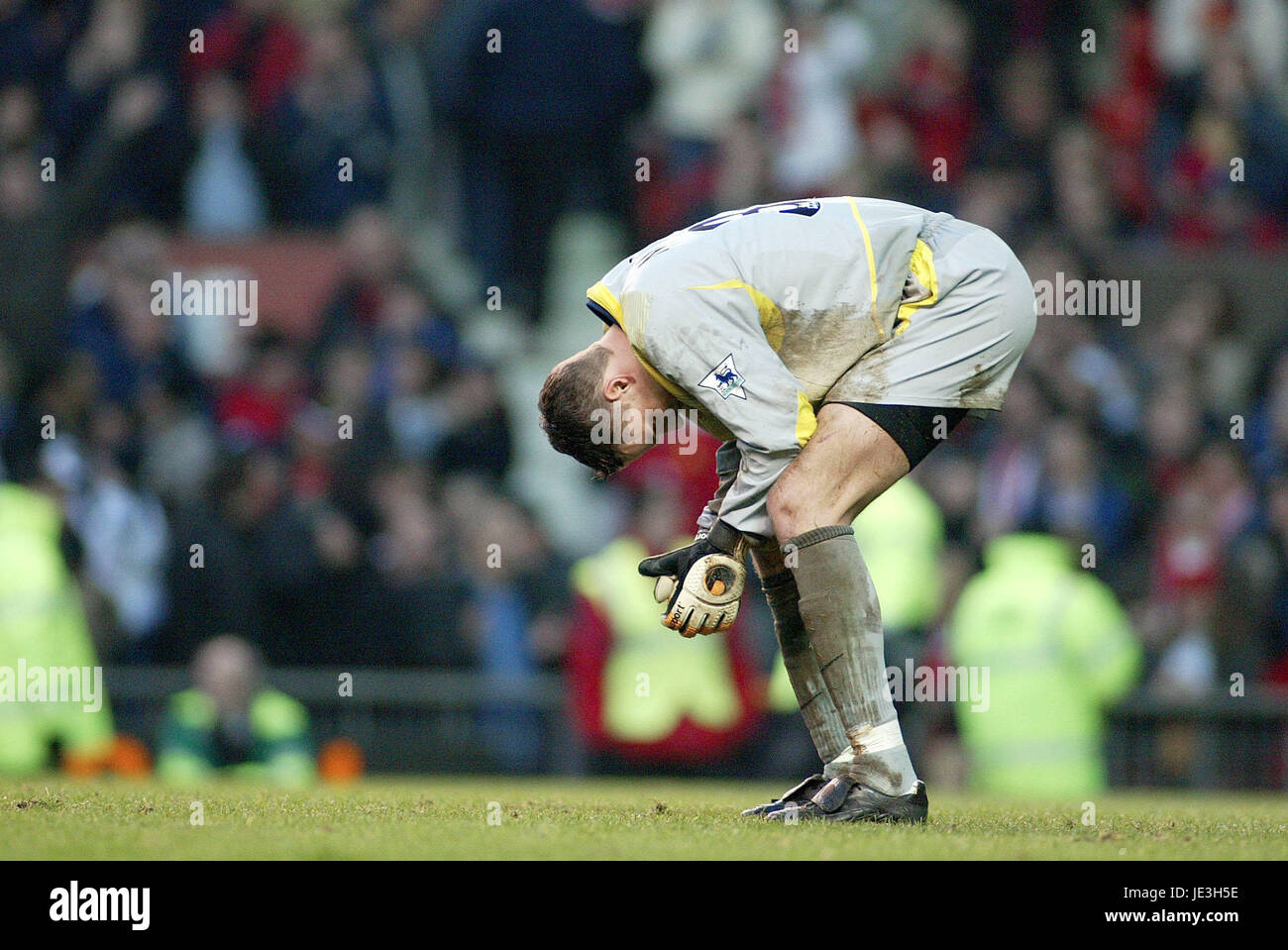 JURGEN MACHO SUNDERLAND FC OLD TRAFFORD MANCESTER 01 January 2003 Stock Photo