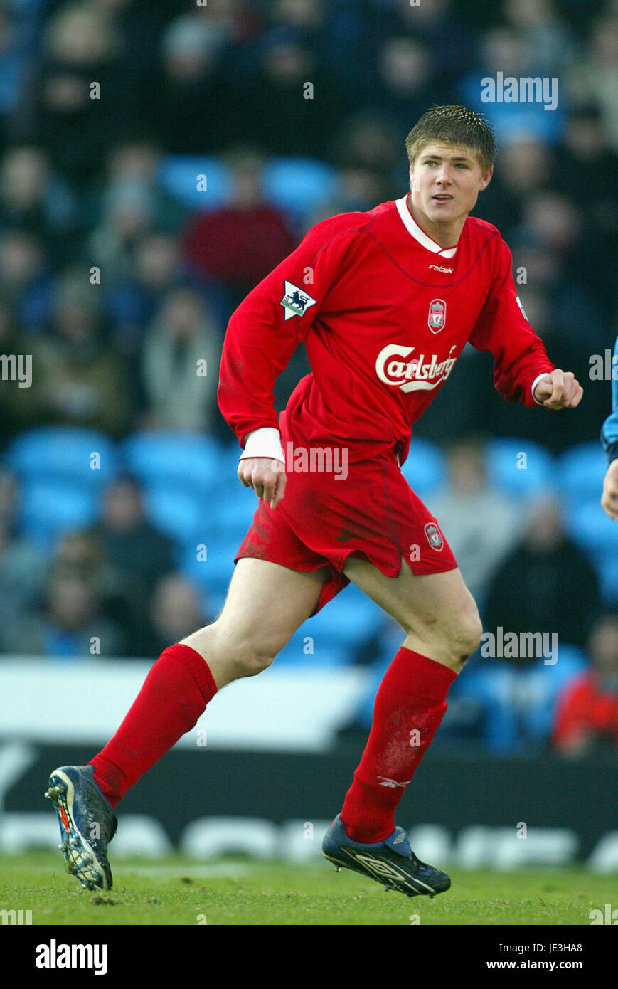 NEIL MELLOR LIVERPOOL FC MAINE ROAD MANCHESTER 05 January 2003 Stock Photo