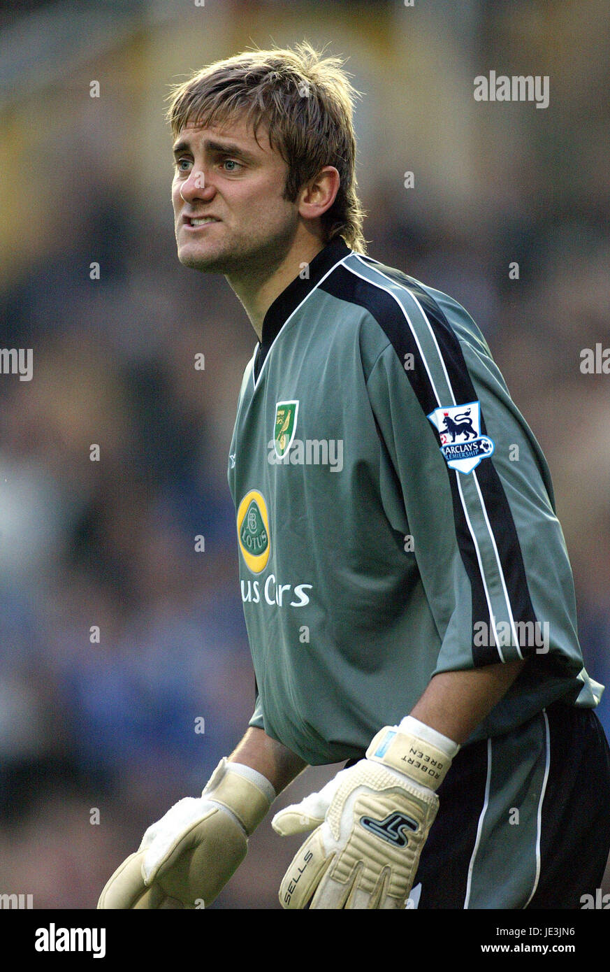 ROBERT GREEN NORWICH CITY ST ANDREWS BIRMINGHAM ENGLAND 27 November 2004 Stock Photo