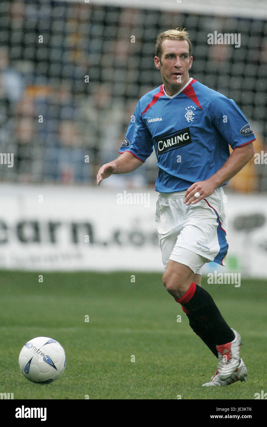 FERNANDO RICKSEN GLASGOW RANGERS FC FIR PARK MOTHERWELL SCOTLAND 17 ...