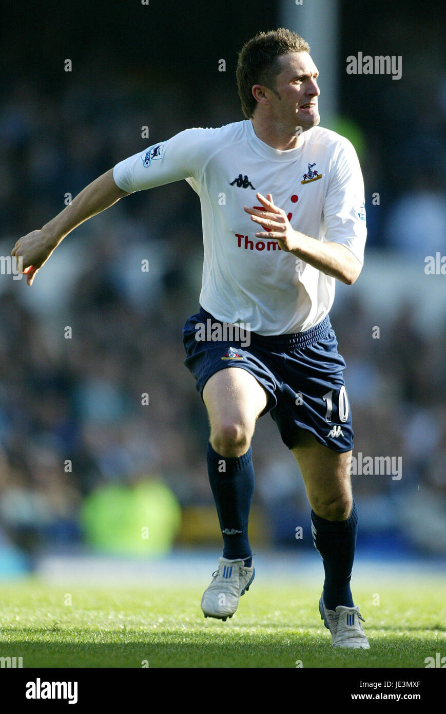 ROBBIE KEANE TOTTENHAM HOTSPUR FC GOODISON PARK LIVERPOOL ENGLAND 02 ...