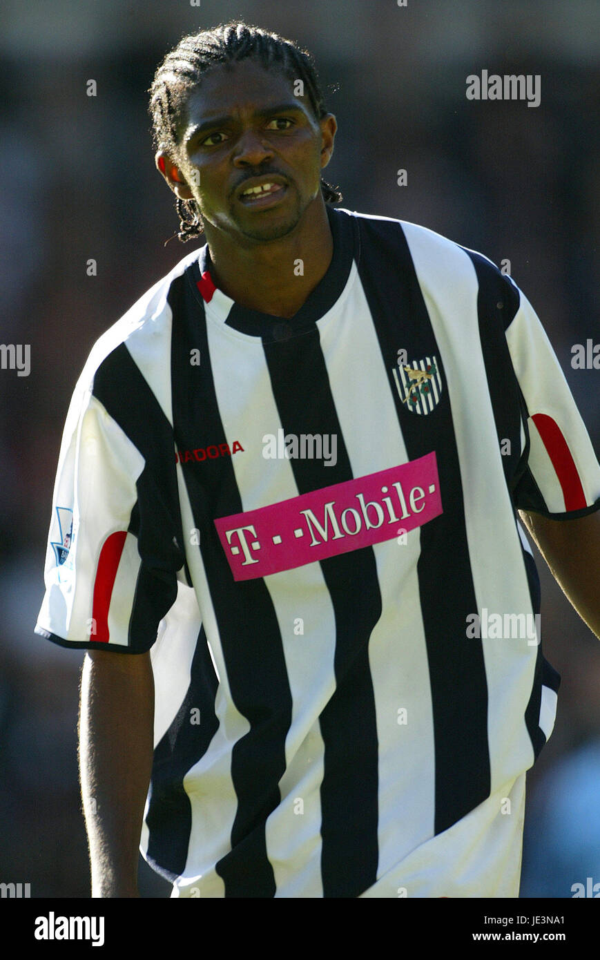 Nwankwo Kanu West Bromwich Albion Fc Horthorns West Brom Birmingham England 18 September 2004 Stock Photo Alamy