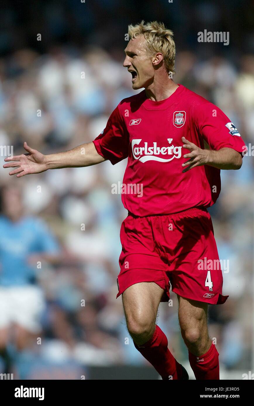 SAMI HYYPIA LIVERPOOL FC ANFIELD LIVERPOOL ENGLAND 21 August 2004 Stock ...