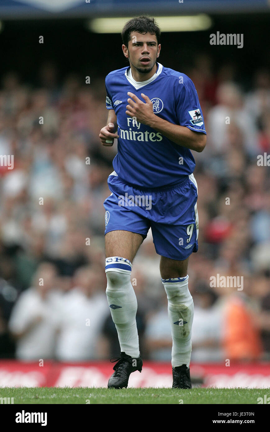 MATEJA KEZMAN CHELSEA FC STAMFORD BRIDGE CHELSEA LONDON ENGLAND 15 August 2004 Stock Photo