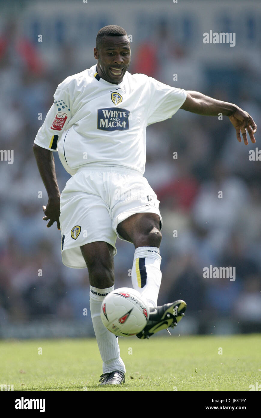 Radebeer LUCAS RADEBE LEEDS UNITED FC ELLAND ROAD LEEDS ENGLAND 07 August 2004 ...