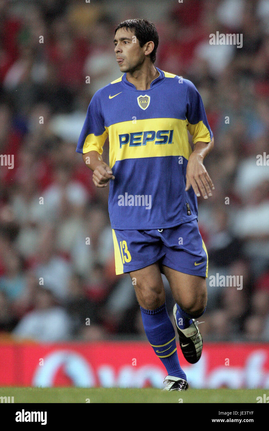 CHRISTIAN TRAVERSO BOCA JUNIORS OLD TRAFFORD MANCHESTER ENGLAND 03