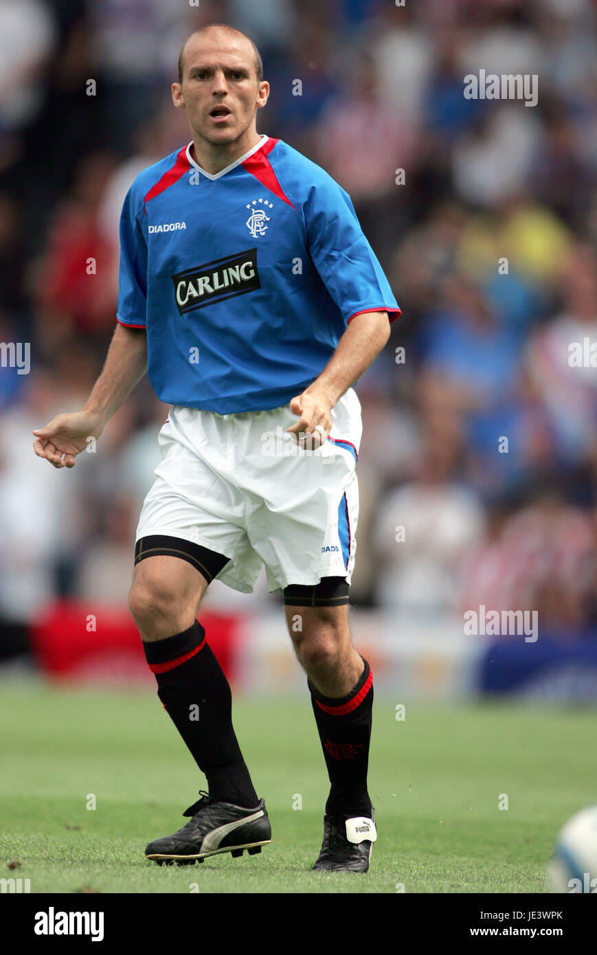 ALEX RAE GLASGOW RANGERS FC CRAVEN COTTAGE FULHAM ENGLAND 24 July 2004 ...