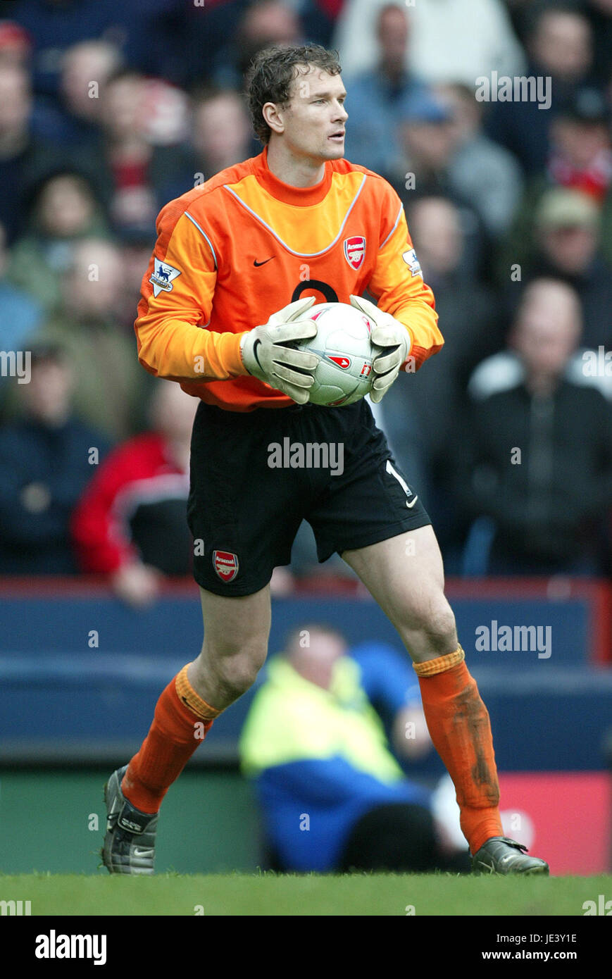 JENS LEHMANN ARSENAL FC VILLA PARK ASTON BIRMINGHAM ENGLAND 03 April