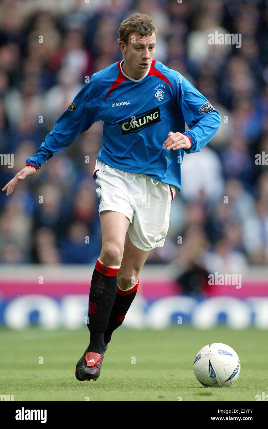 ALAN HUTTON GLASGOW RANGERS FC IBROX GLASGOW SCOTLAND 28 March 2004 ...